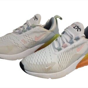 Nike Air Max 270 SE White Arctic Punch Running Shoes DD4459-100 GS Youth Size 6Y
